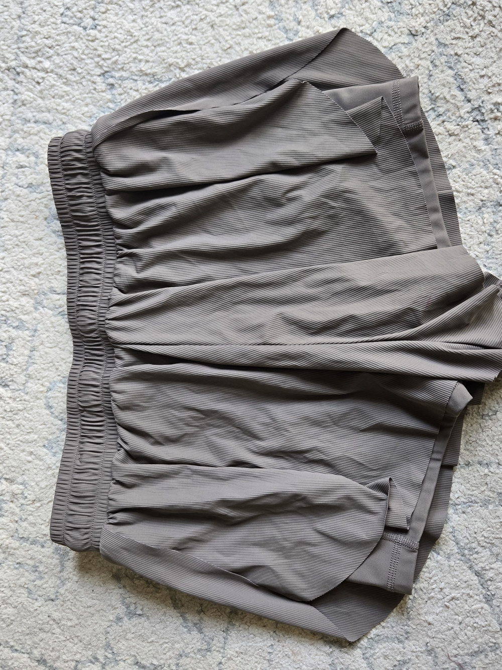 JoyLab Taupe Drawstring Short with Inner Short - Picture 7 of 7